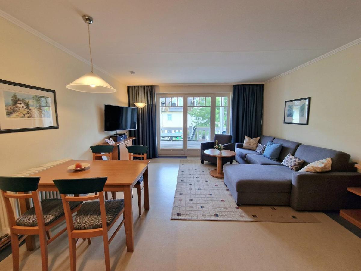 Duenenpark Binz - Komfort Ferienwohnung Mit 1 Schlafzimmer Und Balkon Im Obergeschoss 078 Zewnętrze zdjęcie
